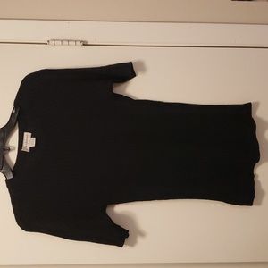 Jacobson's Petite Black Sweater Blouse size Medium